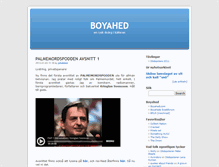 Tablet Screenshot of blog.boyahed.com